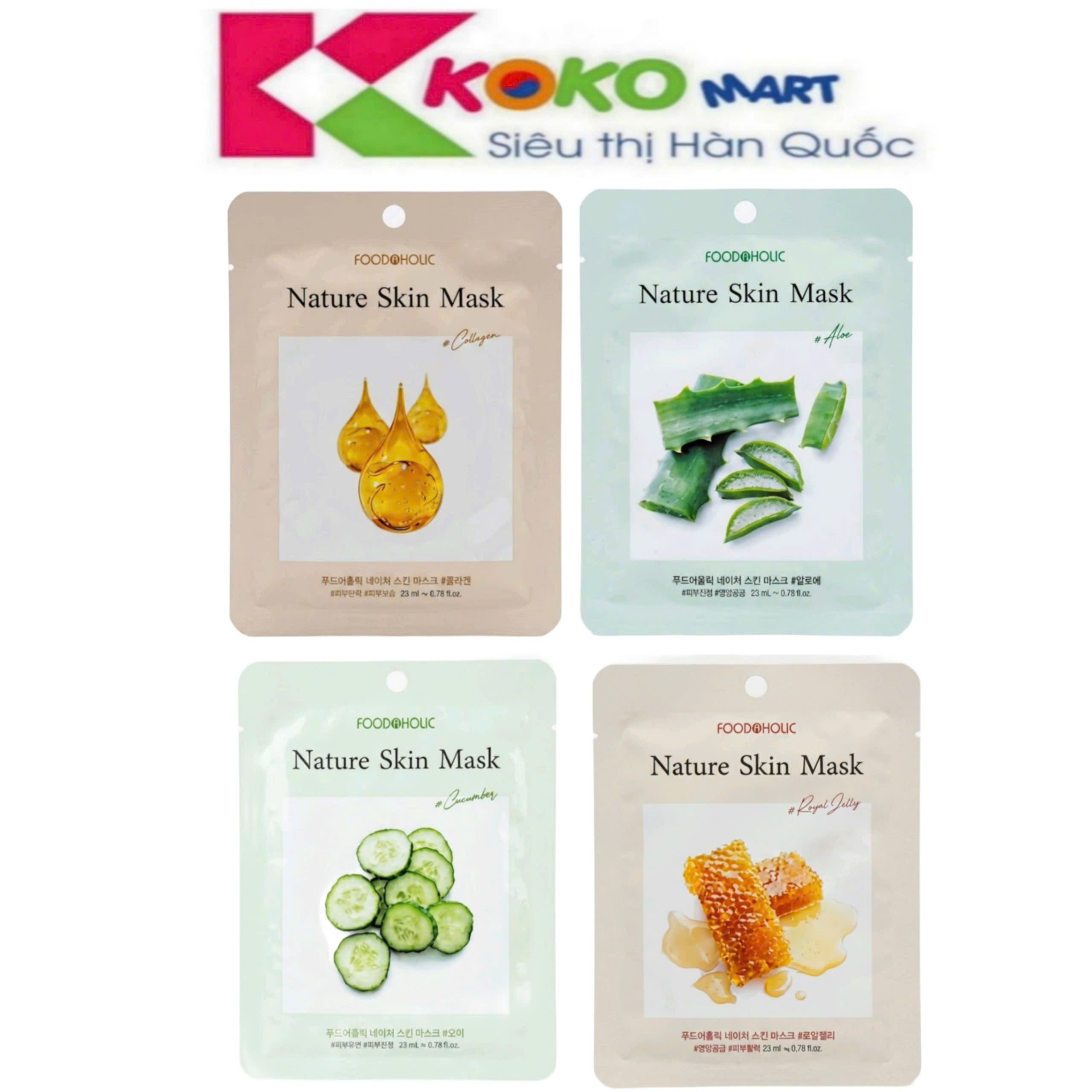 Mặt nạ Foodaholic Nature Skin Mask